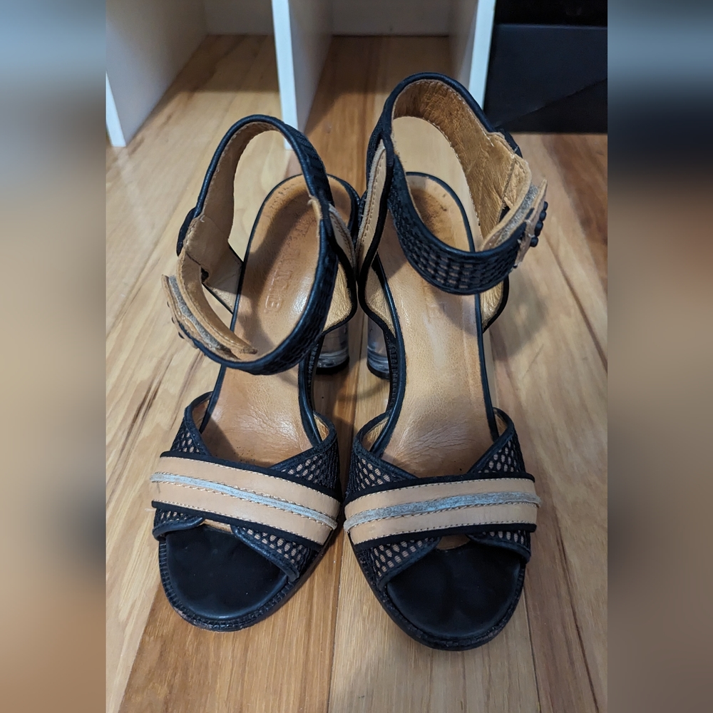 L.A.M.B. Gwen Stefani Lucite Heel 6.5
